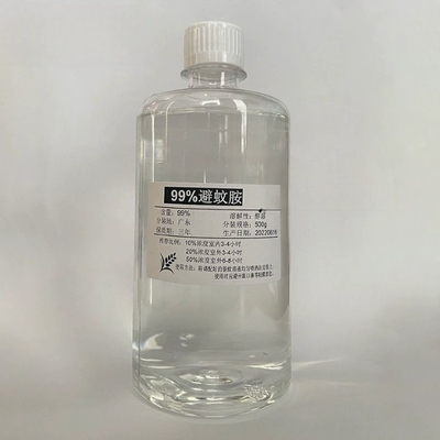 İyi bir fiyat. CAS 134-62-3 N,N-Diethyl-m-toluamide DEET Sivrisinekler, pire ve sinekler için böcek kovucu çevrimiçi