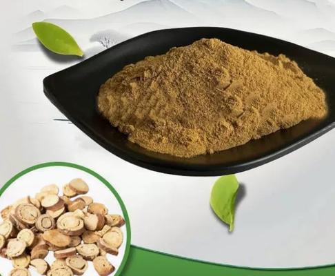 İyi bir fiyat. Doğal Meyan Kökü Ekstresi CAS 97676-23-8 Standartlaştırılmış Glabridin Tozu Kozmetik Sınıfı çevrimiçi